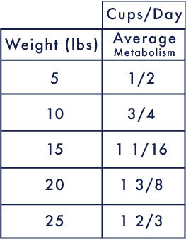 Feeding Chart - Nuggets