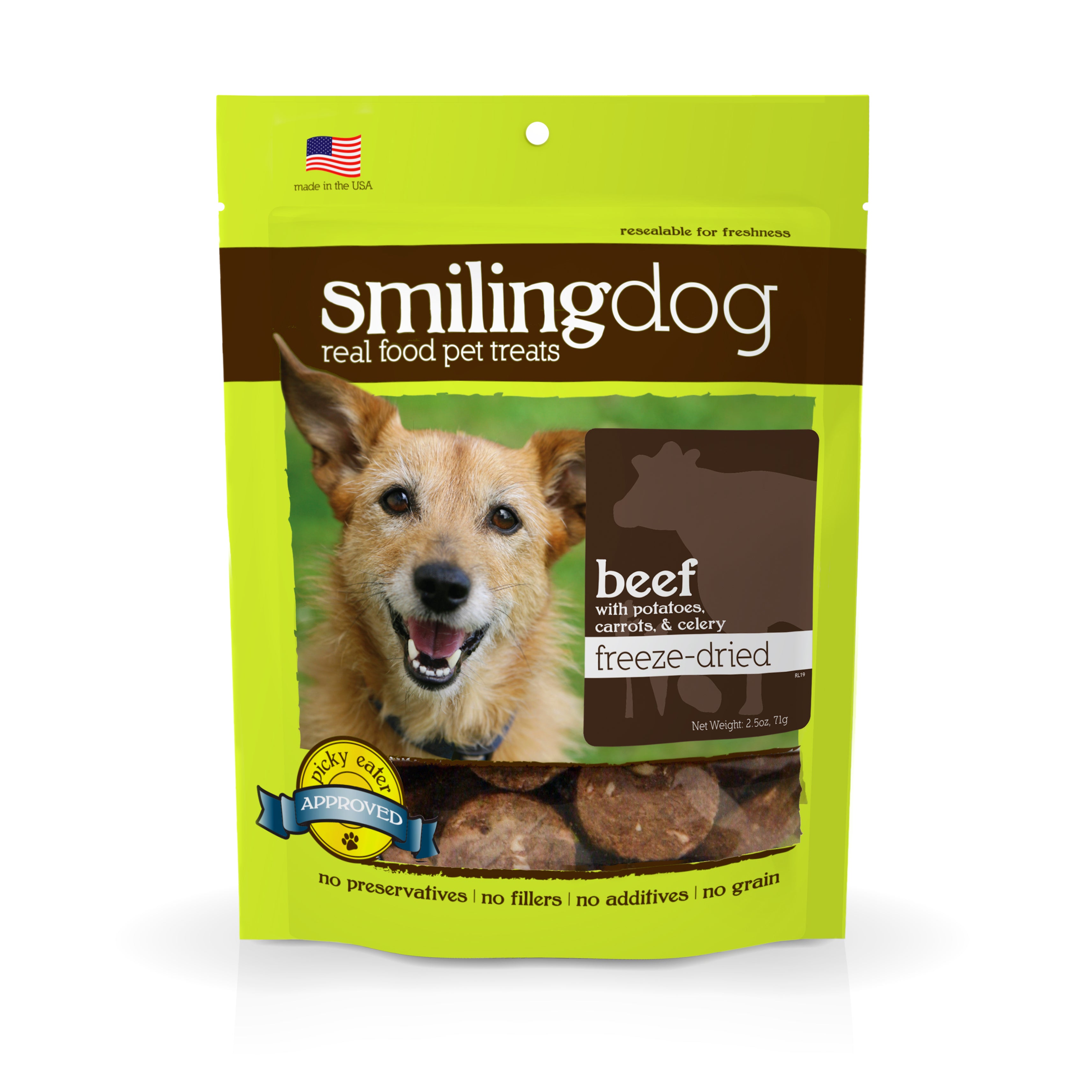Smiling Dog Freeze Dried Treats